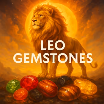 Leo Gemstones: A Guide for the Lion